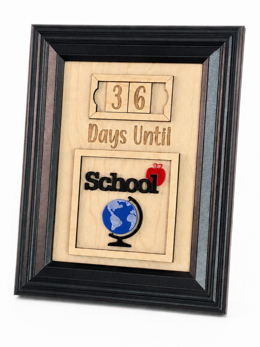 Countdown - Interchangeable Back to School