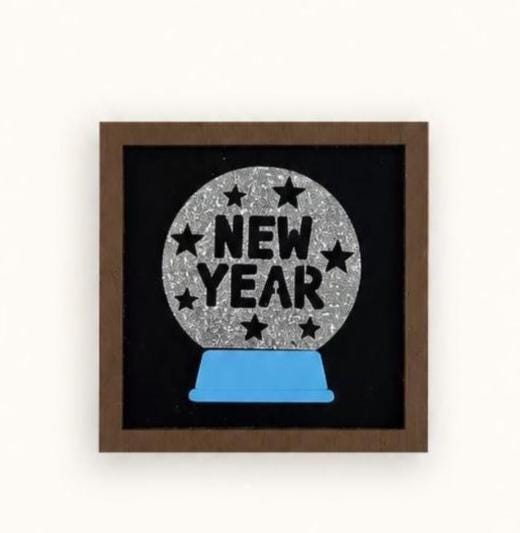 New Year interchangeable event tile
