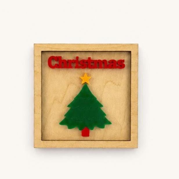 Christmas interchangeable event tile