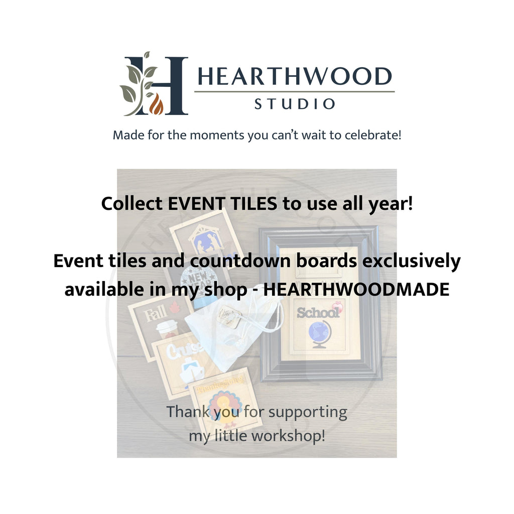 Interchangeable event tile product details